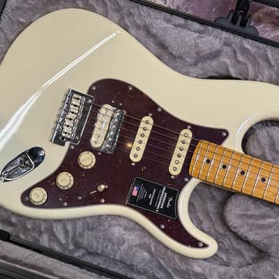 Fender American Professional II Stratocaster HSS MN 2022 Olympic White New Unplayed Auth Dealer 8lb1oz #995 image 7
