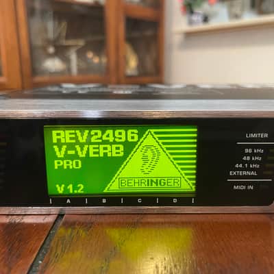 Behringer V-Verb Pro DEQ2496 24-Bit Reverb & Effect Processor 2010s Lexicon Cloned Algorithms 💫 image 6