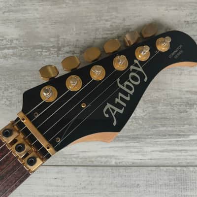 1990's Anboy Japan Dominator Series HSH Superstrat (Purple Burst