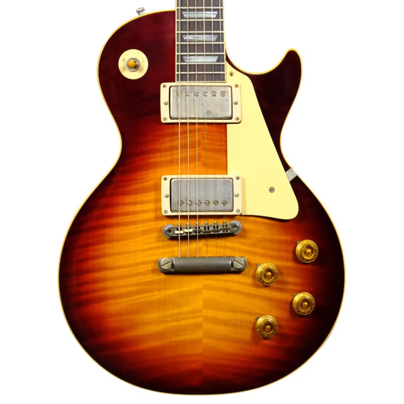 Gibson Custom Shop 1959 Les Paul Standard Reissue Brazilian Rosewood Murphy Lab Ultra Light Aged - Aged Dark Cherry Burst image 1