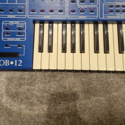 Oberheim OB-12 - Synthesizer - Blue - Good w/ Power Cable image 2