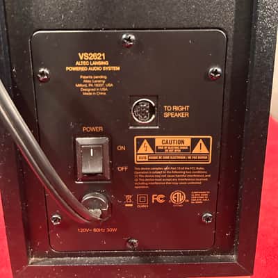 Altec Lansing VS2621 Powered Subwoofer image 8