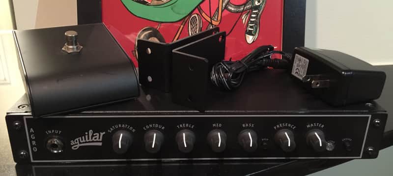 Aguilar Agro Rackmount Unit (Bass Overdrive/Distortion/Fuzz) w/ Foot Swith - *RARE image 1