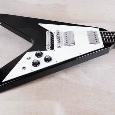 Gibson Flying V 2009 Ebony '67 Reissue Style w/ OHSC image 5