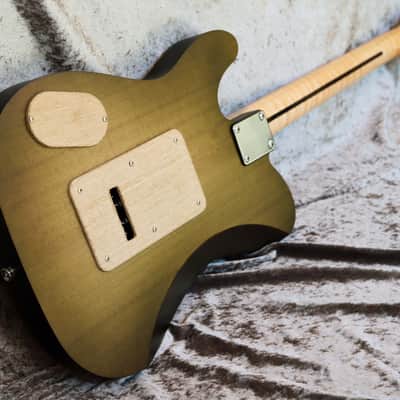 GB Liuteria Traditional Tele vegatrem - green poplar image 12