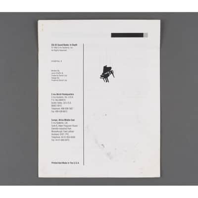E-mu ESI-32 Sound Banks: In Depth Pamphlet image 3