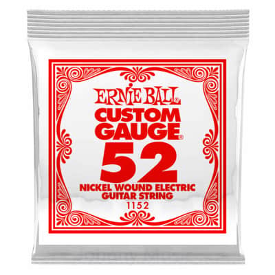 .052 Custom Gauge Electric Guitar Single String Nickel Plated Wound On Tin Plated Steel Hex Core image 1