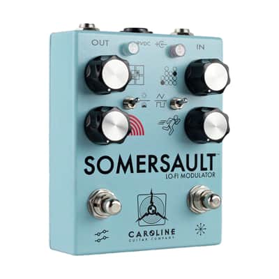 Caroline Guitar Company Somersault Lo-Fi Modulator Pedal - Blue image 3