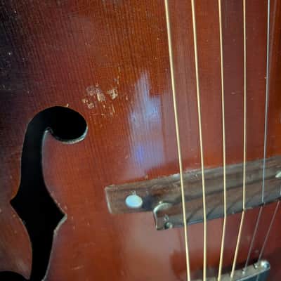 Gibson-Made Recording King M-3 Archtop Acoustic Guitar image 5