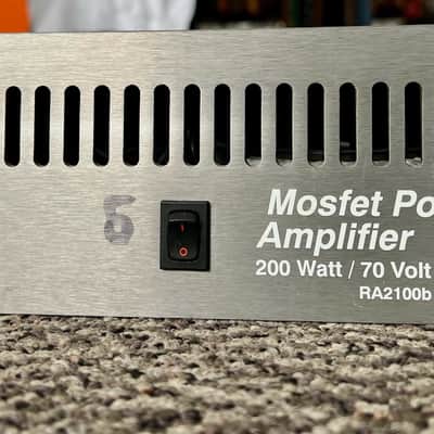 Rolls RA2100b 2-Channel 100 Watts/RMS Channel @ 4 Ohms Power Amplifier- USED image 7