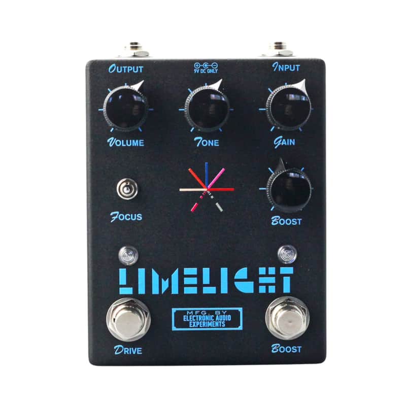 Electronic Audio Experiments Limelight V2 Dual Channel Overdrive Effect Pedal image 1