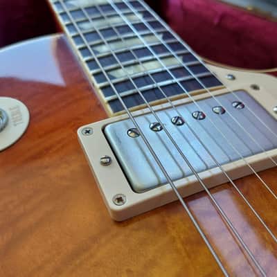 GIBSON CUSTOM SHOP 2014 HISTORIC COLLECTION 1959 Les Paul Standard Reissue VOS Iced Tea Burst Light Aged image 8