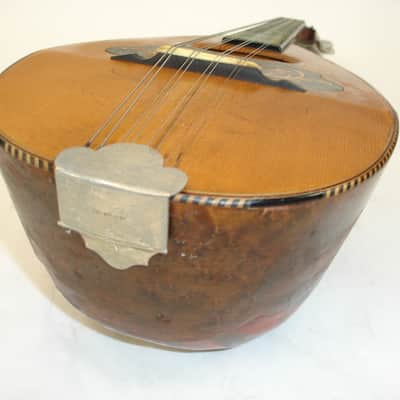 Vintage 1900's HA Weymann & Son Keystone State Melon Body Mandolin w/ Case image 6