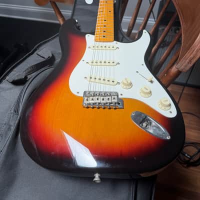 Fender Stratocaster 58 RI 58-TX MIJ 2013 - 3 tone sunburst image 5