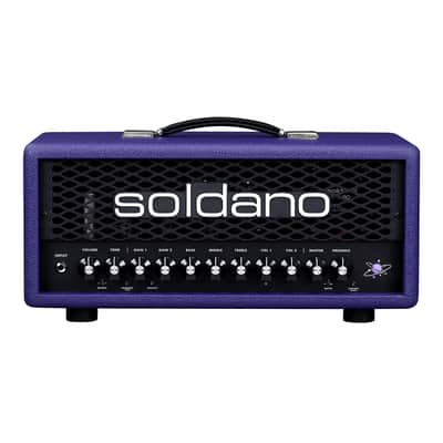 Soldano ASTRO-20 3-Channel 20-Watt Guitar Amp Head 2023 - Present - Purple image 2
