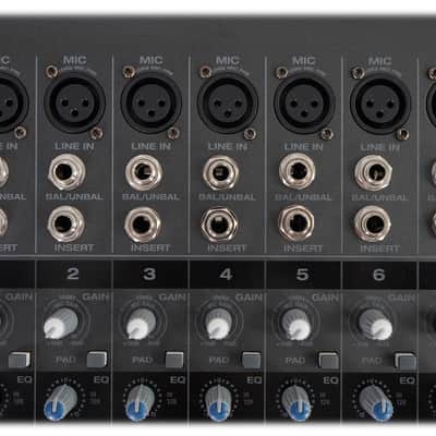 Rockville RPM1470 14 Ch. 6000w Powered Mixer w/USB/Effects/14 XDR2 Mic Pres+Bag image 23