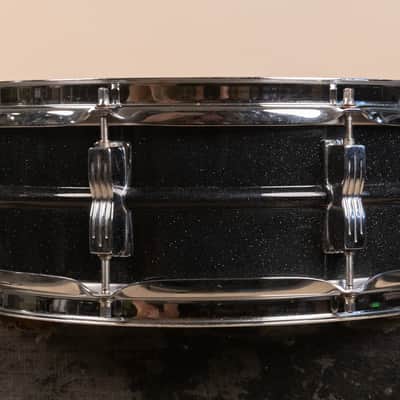 Ludwig 5x14 Black Galaxy Acrolite Snare Drum image 4