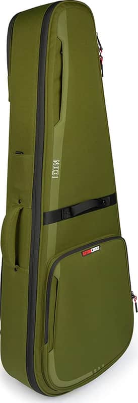 Gator G-ICONDREAD Icon TSA Dreadnought Acoustic Guitar Gig Bag, Green image 1