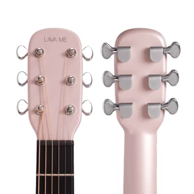 Refurbished LAVA ME 3 Carbon Fiber Guitar 36Inch Pink image 4