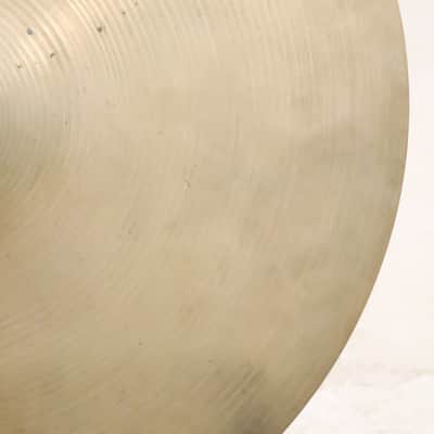 Zilco 16" Medium Thin Crash Cymbal Vintage 1970's 1,309g's image 4