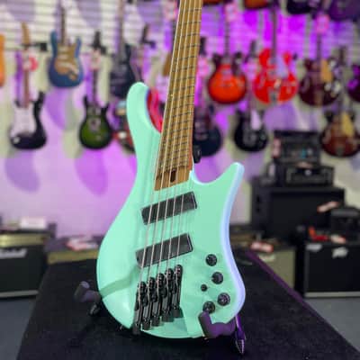 Ibanez Bass Workshop EHB1005MS Bass Guitar - Sea Foam Green Matte Auth Dealer- Get Plek’d! 180 image 6