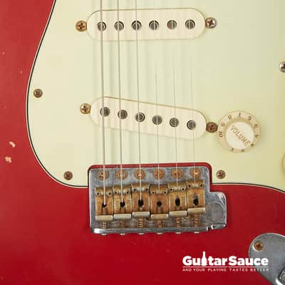 Fender Custom Shop 62 Stratocaster Dakota Red Relic 2007 Used (Cod.1528UG) image 4