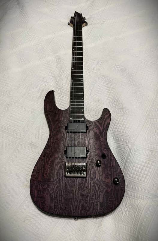 Cort KX500 etched 2021 - deep violet image 1