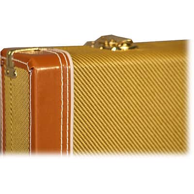 Gator Deluxe Wood Case for Electric Guitars; Tweed image 6