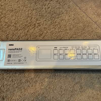 Korg nanoPAD2 Slimline USB MIDI Drum Pad Controller 2011 - Present - Black - NEW IN BOX image 2