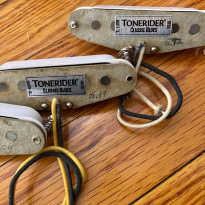Tonerider TRS3 Classic Blues Stratocaster Pickup Set - White image 3