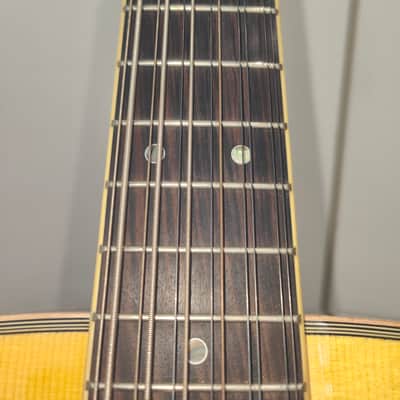 Yamaha LL16-12 Jumbo Acoustic Guitar Natural image 11