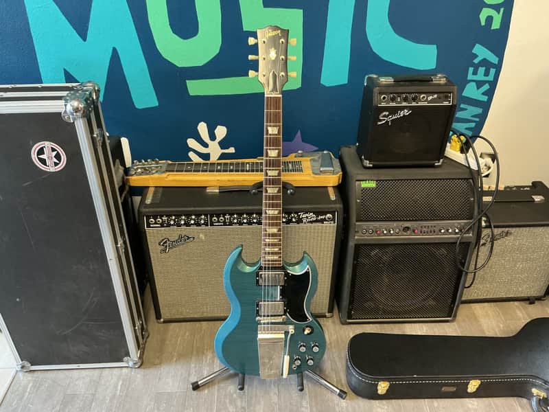 Gibson Custom shop Murphy Lab SG 1964 - Blue used - Very Good