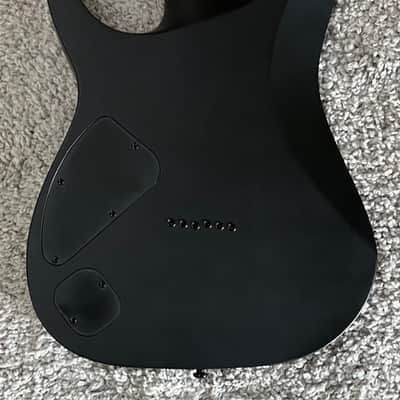 Ibanez RG Iron Label Electric Guitar Flat Black, Model RGRTB621BKF image 4