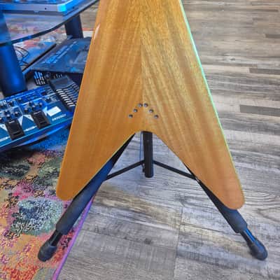 Epiphone '58 Korina Flying V 1999- Korina- made in korea -new wiring image 8