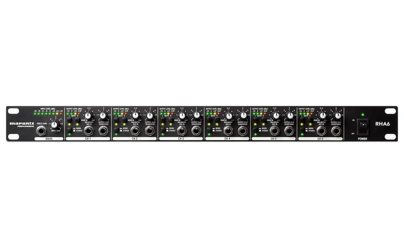 Marantz Pro RHA6 6-channel Headphone Amplifier Rack-Mount Amp RHA 6