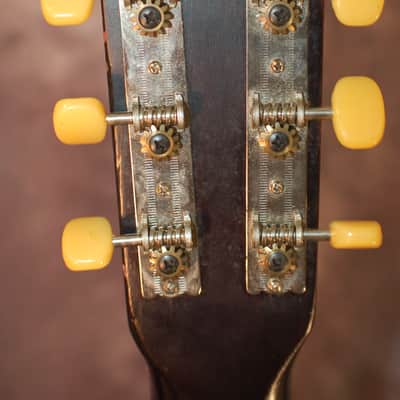 1960's Japan Stella Student Acoustic 3/4 Great Playing Action Birch Guitar Blond image 6