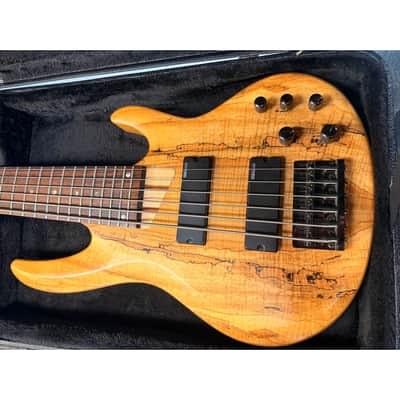 ESP LTD B-206SM 6-String Bass Spalted Maple Body with Roadrunner Hardcase! image 3