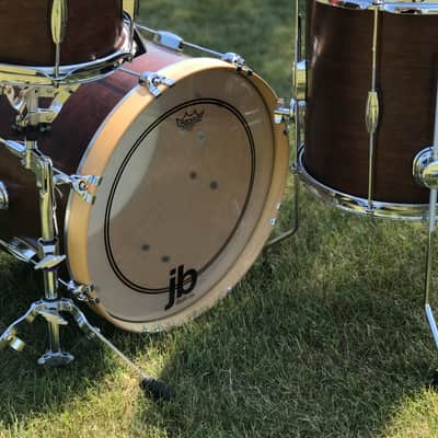 JB Drum Co. 18/13/10 Custom Maple Bop 3pc Kit image 5