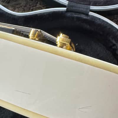 Epiphone Les Paul Custom – Alpine White (2003, Korea) | Hipshot Drop-D | SKB Case image 9