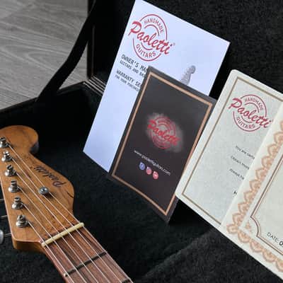 Paoletti Nancy Thinline with Humbucker Unplayed NOS Guitar image 10