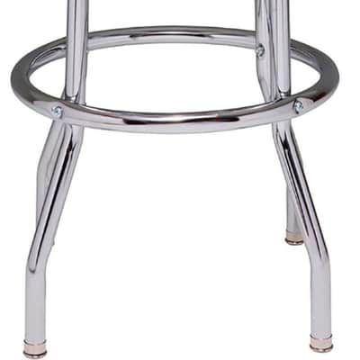 Fender Blackout Backrest Barstool w/ Embossed Logo, 30" image 4