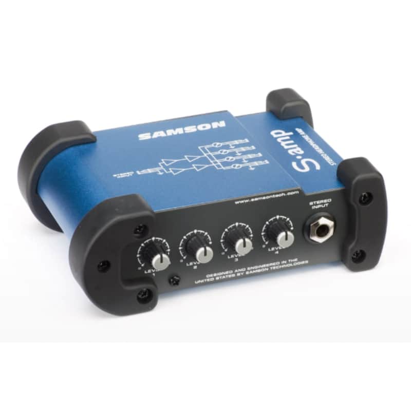 Samson S-Amp 4 Chanel Mini Headphone Amplifier image 1