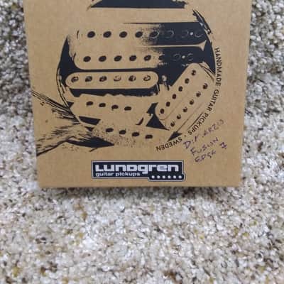 Lundgren M7 7 String Humbucker Set Black image 3