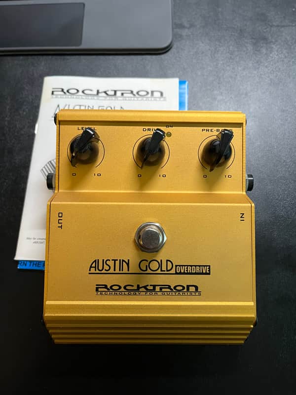 Rocktron Austin Gold Overdrive 2010s - Gold image 1