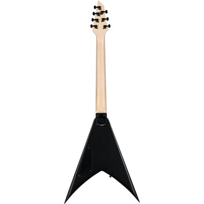 Jackson JS King V JS227 KV HT Electric Guitar, 7-String, Satin Black image 3