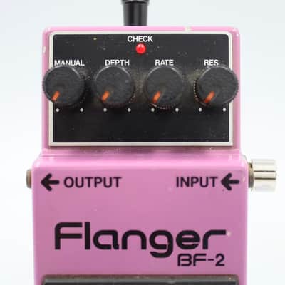 Boss BF-2 Flanger 1982 Made In Japan ACA Vintage Guitar Effect Pedal 254300 image 3