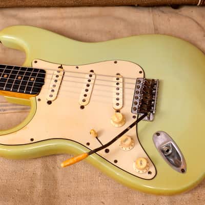 Fender Stratocaster Lefty 1961 - Surf Green - Refin image 12