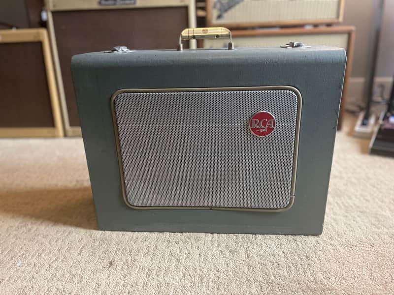 1961 RCA Speaker Cabinet with Jensen Speaker image 1