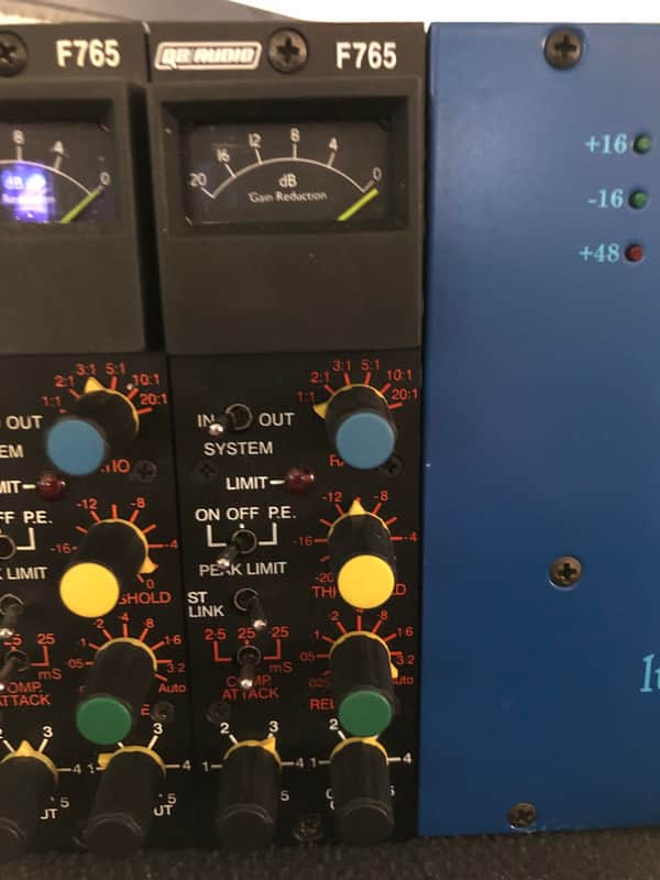Q2 Audio Compex F765 500 Series Compressor / Limiter Module AS-IS image 1
