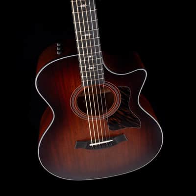 Taylor 324ce Baritone-6 LTD Shaded Edgeburst with Case image 4
